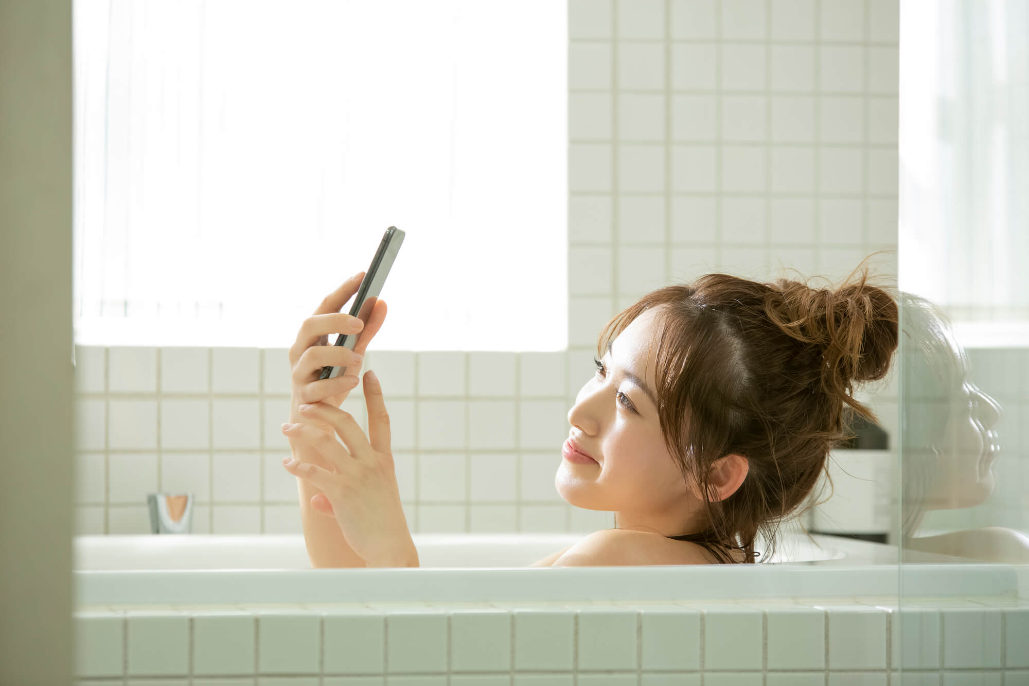 お風呂にiPhoneを持ち込むリスク