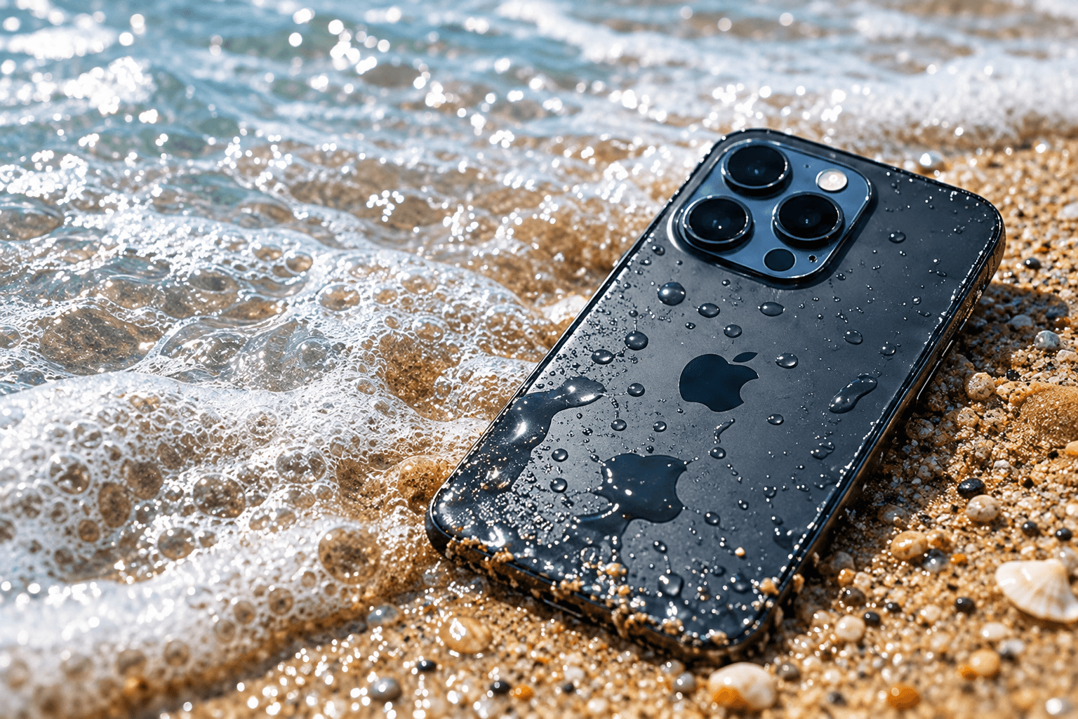 結論:iPhoneの耐水性能は真水基準で、海水は保証対象外