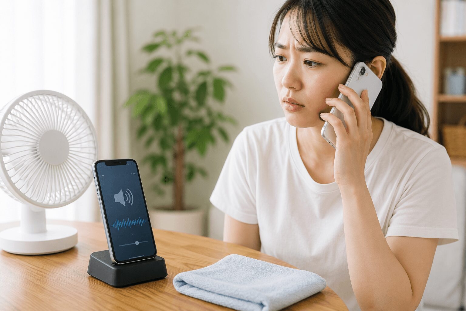 iPhone水没後にスピーカーの音割れ・音がこもるときの直し方