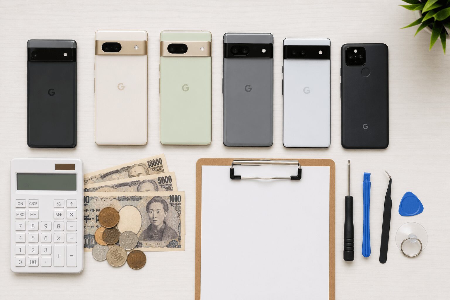 Google Pixelのバッテリー交換費用【依頼先・モデル別】