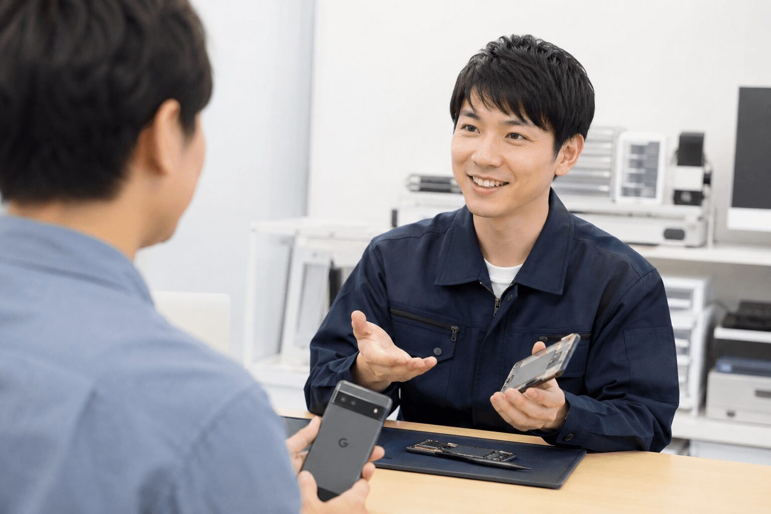 自分で解決できないときはゴーリペアへ