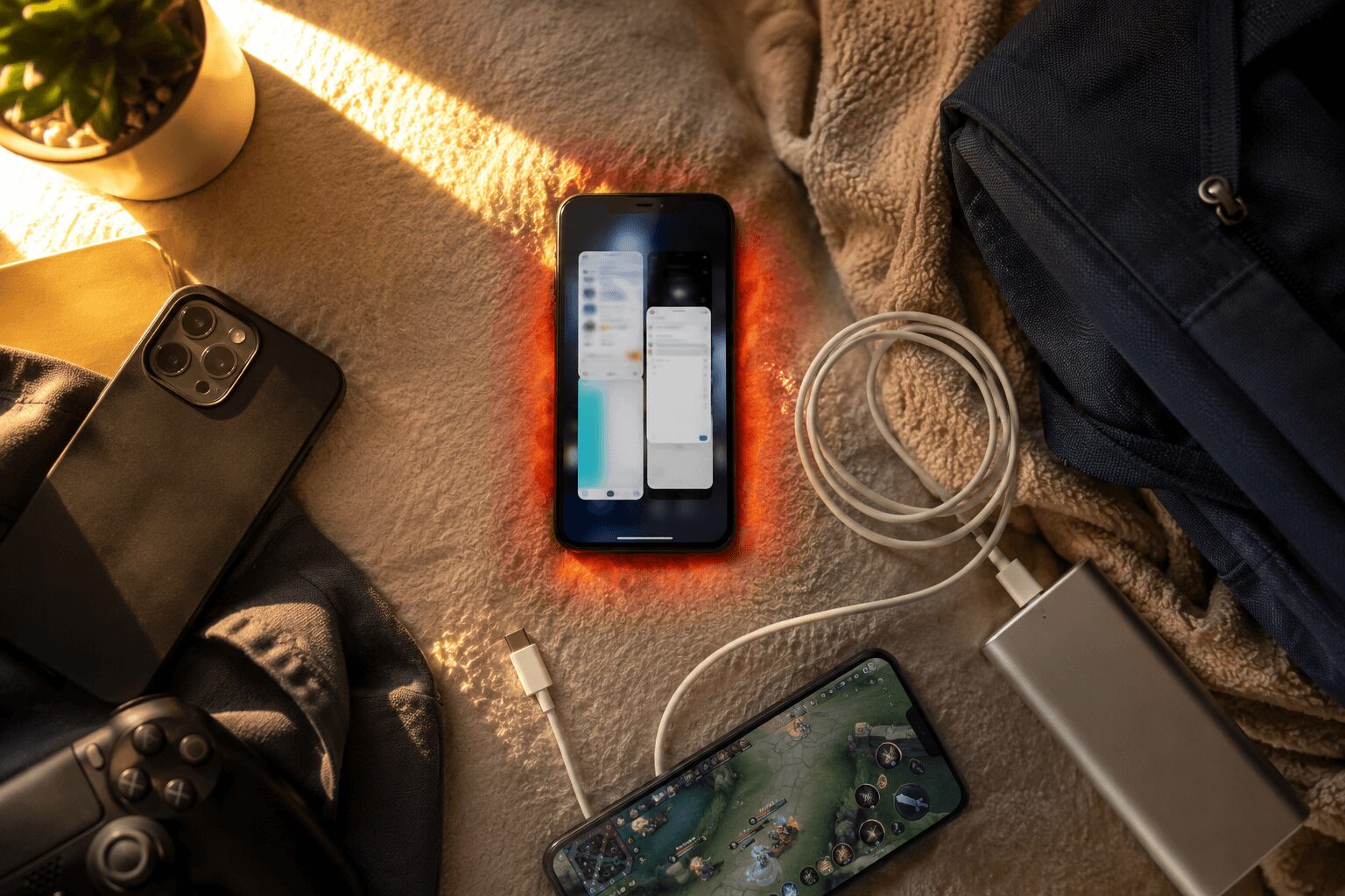 スマホが熱くなる主な原因