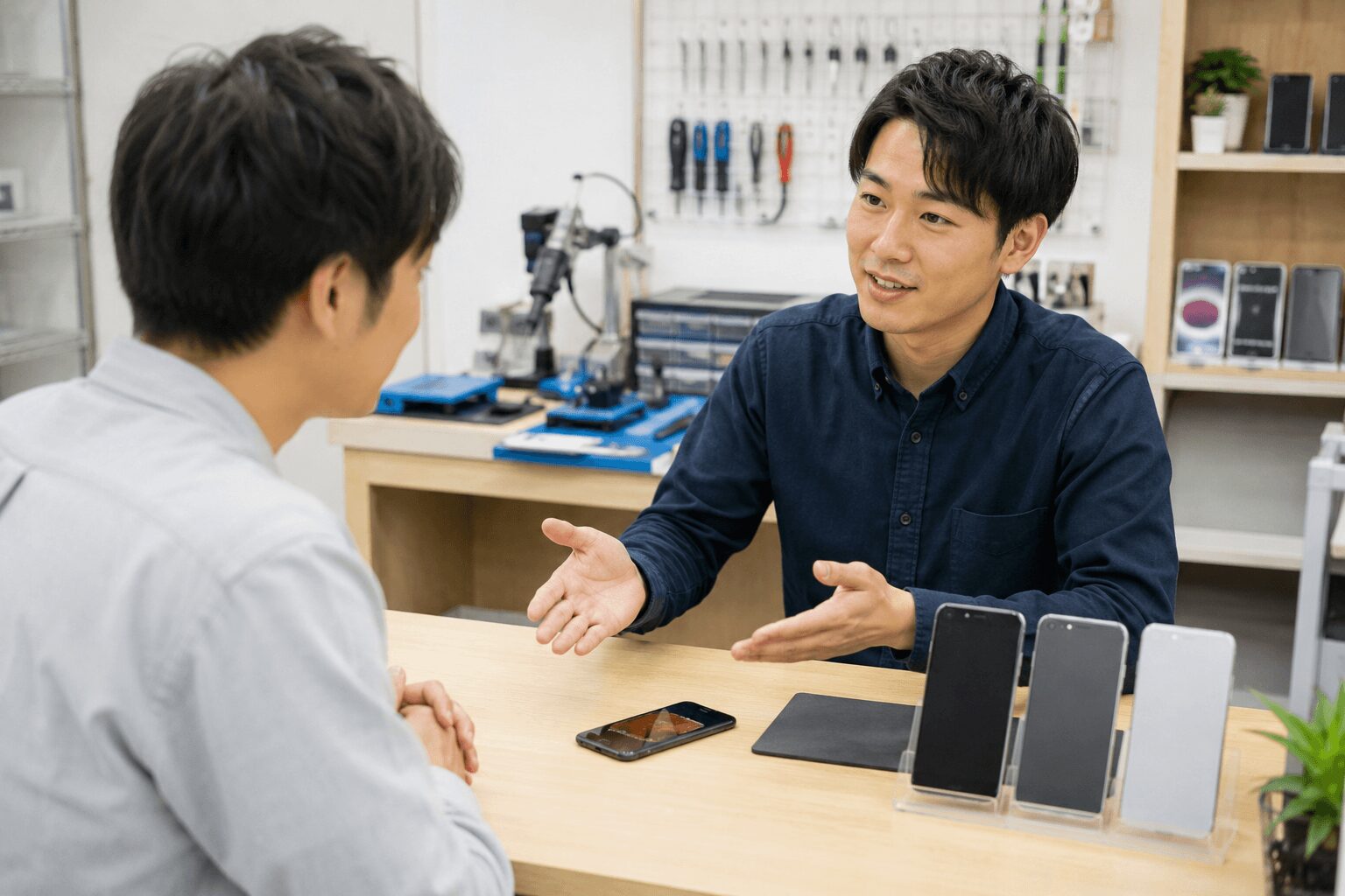 改善しない場合はスマホ修理・買い替えを検討
