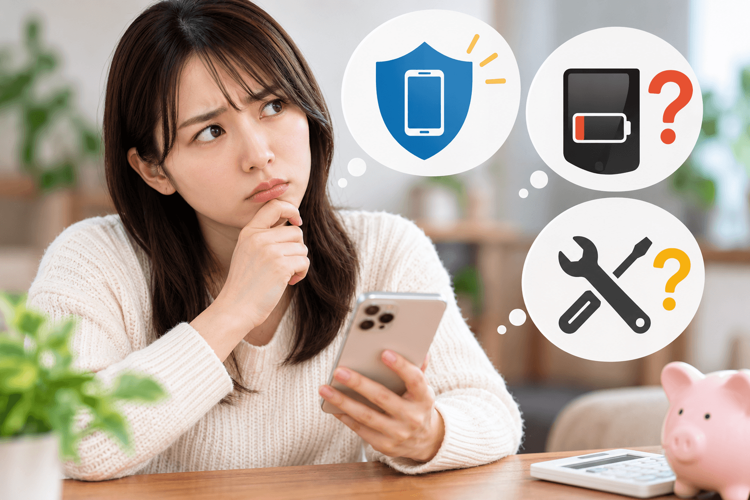 スマホ保険を選ぶときに確認すべき4つの数字