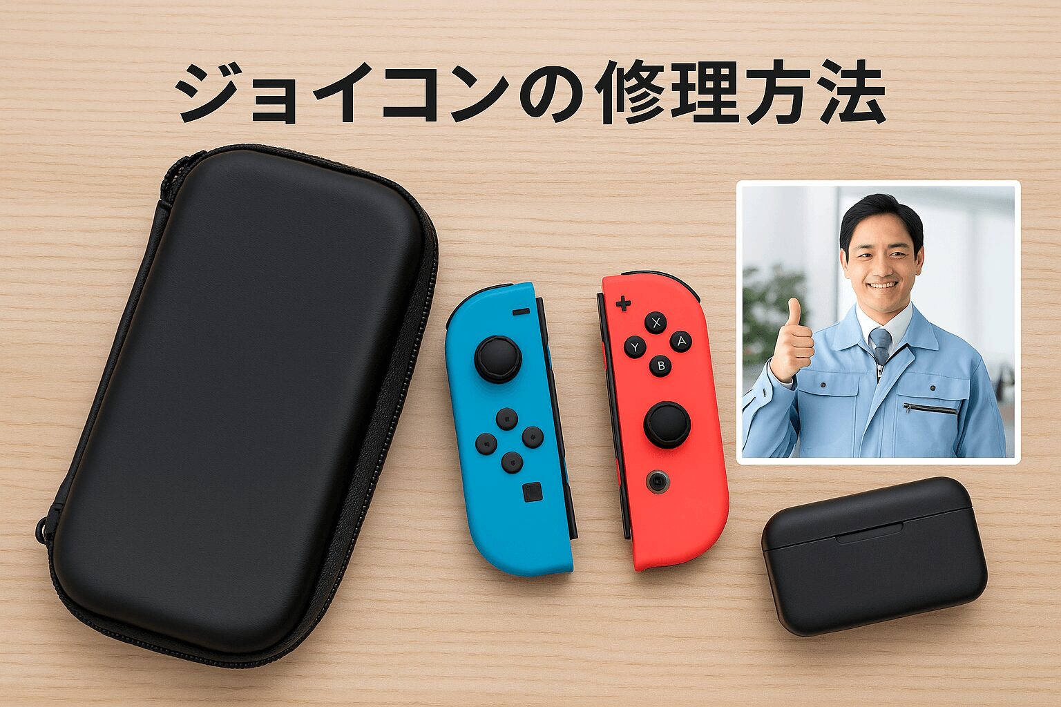 ジョイコンの修理方法