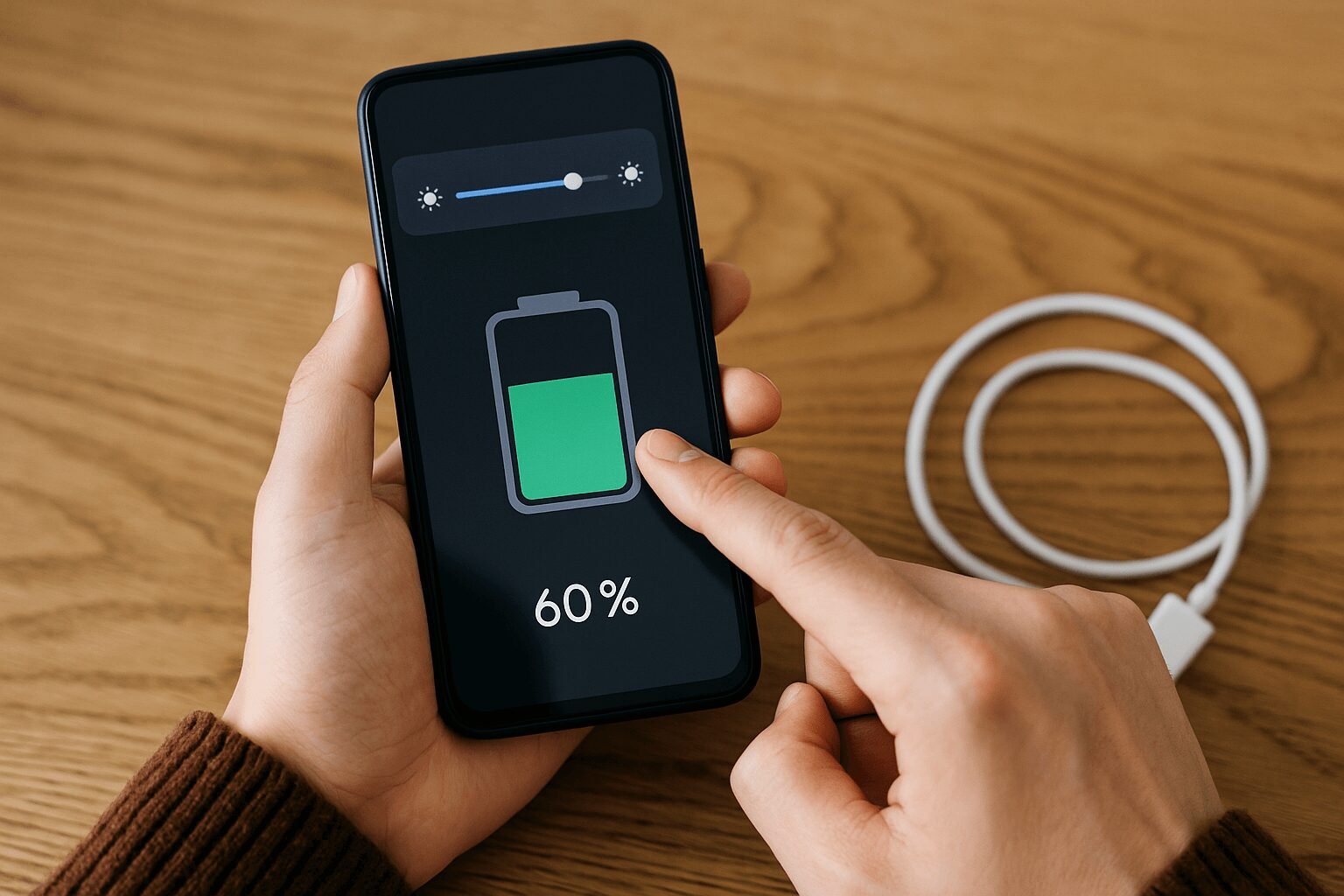 OPPOスマホのバッテリー劣化を確認する方法