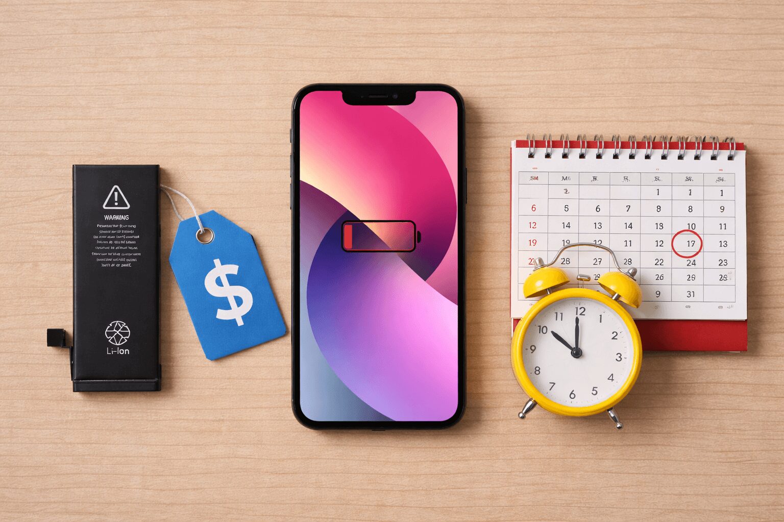 iPhone13のバッテリー交換はいくら？料金相場と交換タイミングを解説