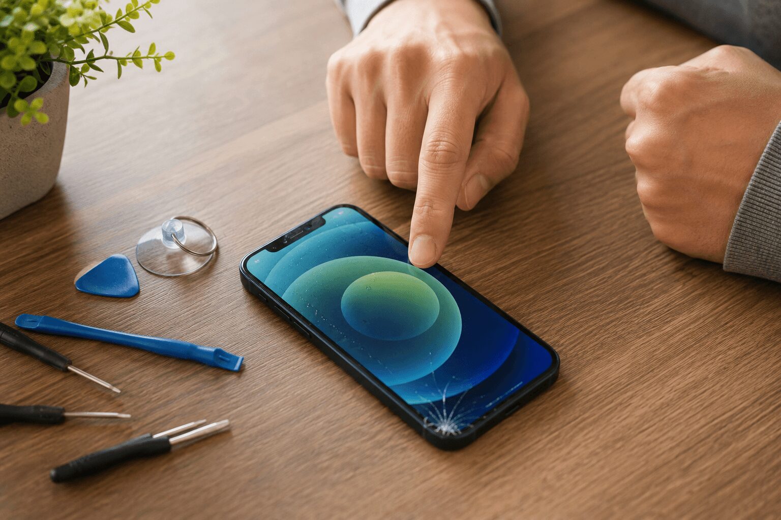 iPhone12のタッチパネルが反応しない原因とは